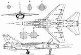 Mirage F1 Dassault Blueprint Plan Plans Airplane Model Designs 3d Military Details sketch template