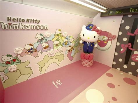 japan to get a hello kitty themed bullet train