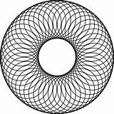 Overlapping Tessellations Circular Designlooter Sanssouci sketch template