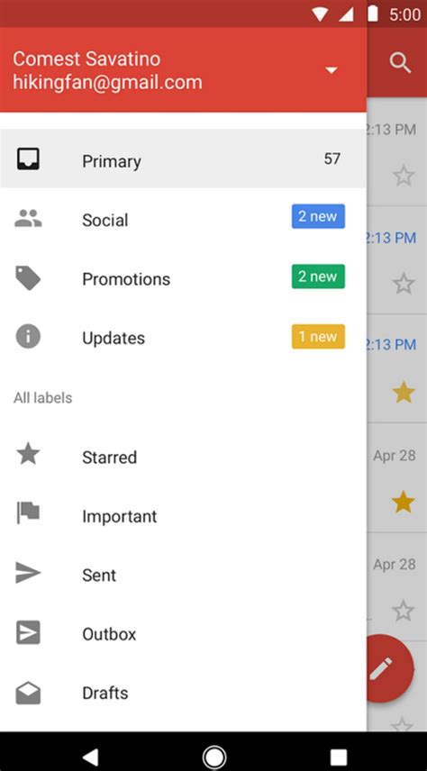 gmail  apk  android