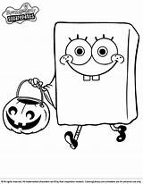 Spongebob Coloring Pages Halloween Coloringlibrary Printable Sheets Print sketch template