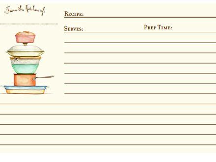 blank recipe card template  word damersnap