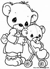 Precious Moments Coloring Pages Bear Book Teddy Color Para Info Sheets Animal Baby Colorir Digi Printable Kids Disney Print Moment sketch template