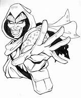 Coloring Pages Hobgoblin Marvel sketch template