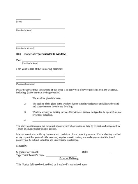 letter tenant demand template  template pdffiller