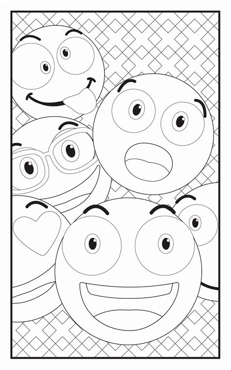 emoji coloring pages printable lovely sunglass emoji faces coloring