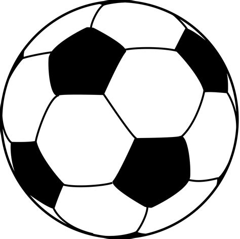 soccer ball template clipart
