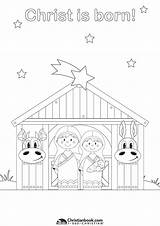 Coloring Christianbook sketch template