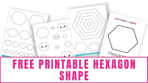 regular hexagon template