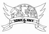 Sonamy Pages Coloring Template Sonic sketch template