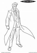 Doctor Coloring Pages Who Printable Printables Dr Colouring Kids Sheets 10th Torchwood Books Bbc Character Book Tennant David Color Print sketch template