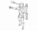 Iron Man Pages Coloring Marvel Alliance Ultimate Printable Ironman Ability sketch template