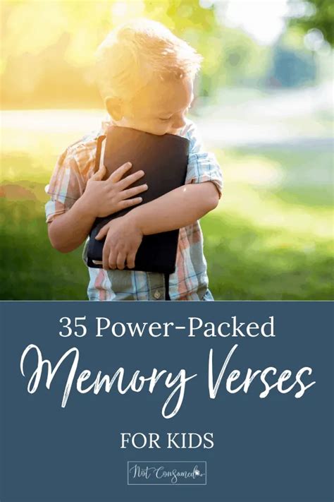 power packed memory verses  kids tips strategies  verses