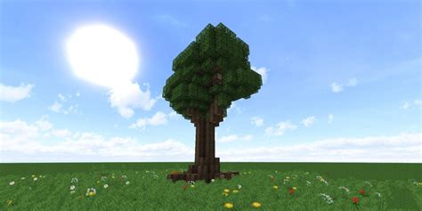 decorate  world   minecraft tree build bc gb gaming