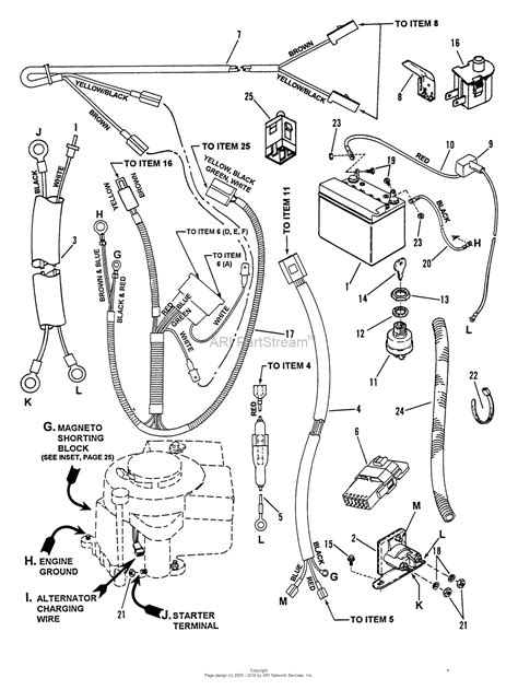 snapper tve rear engine rider series  parts diagram  electrical systems   hp briggs