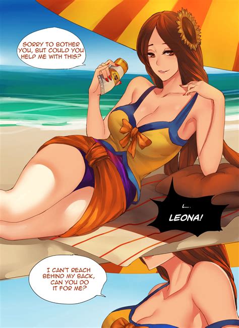 [pd] Pool Party Summer In Summoner S Rift Porn Comics
