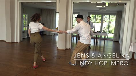 Jens And Angelika Lindy Hop Impro 2018 Swing In Dresden Youtube