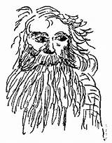 Muir John Self Portrait Drawing Exhibit Sketches Decorative Arts Drawings sketch template