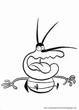 Oggy Cockroaches Coloring Pages Baratas Fun Kids Dee Drawing Colour Paint Coloriage Desenho Info Book Colorir Pintar Index sketch template