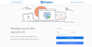 dropbox reviews pricing software features  financesonlinecom