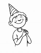 Birthday Coloring Pages Bryan Celebrates Boys Boy Popular sketch template