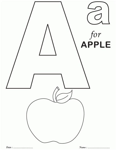 abc coloring pages  printable coloring home