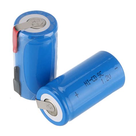 piece mm   sc rechargeable battery  mah ni cd