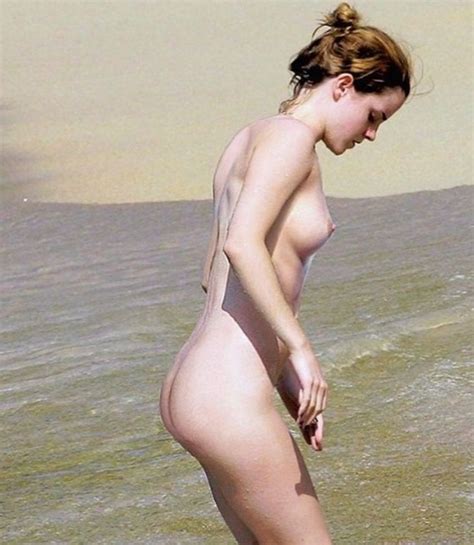 emma watson nuda in spiaggia ecco la foto mai vista dell attrice guarda buzzland