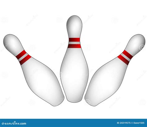 bowling pins royalty  stock photo image