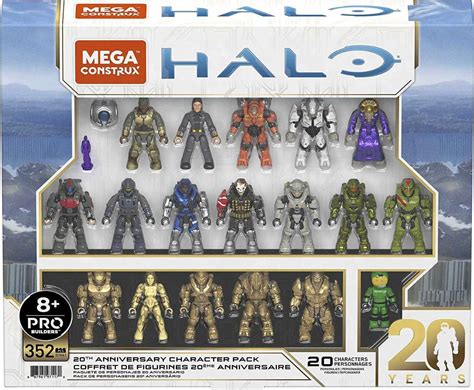 halo  anniversary mega construx character pack exclusive hits amazon