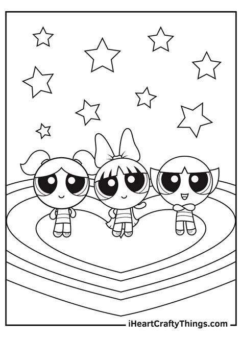 powerpuff girls coloring pages updated  detailed coloring pages