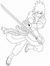 Paths Six Sasuke Sage Lineart Uchiha Coloring Pages Deviantart Pain Template sketch template