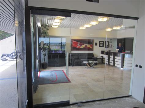 Glass Office Wall Installation Patriot Glass And Mirror