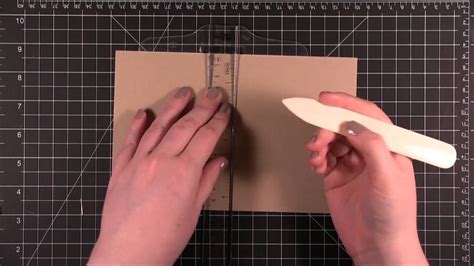 card making  paper crafting   scoring card stock youtube