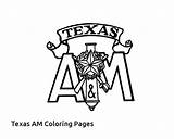 Texas Coloring Pages Logo Symbols Aggie Longhorns Digital Getcolorings Publisher Title Di College State Flag Getdrawings Flickr Template Aggieland sketch template