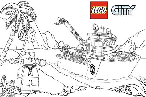 lego city coloring pages printable
