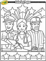 Labor Coloring Crayola Workers Activities Pages Kindergarten Printable Labour Drawing Kids Print Ready Sheets Worksheets Crafts Adult Preschool Grade Printables sketch template