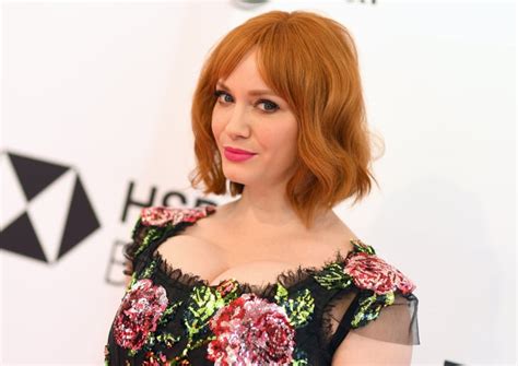 Christina Hendricks Summer Bangs Ideas Popsugar Beauty