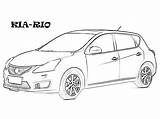 Coloring Cars Printable Car Kids Pages Exotic Kia Color Print Drawing Clipart Template Rio Simple Library Getcolorings Getdrawings Popular sketch template