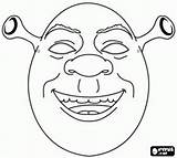 Shrek Coloring Drawing Face Pages Outline Template Mask Draw Getdrawings Print Printable Color Masks Shark Visit Drawings sketch template