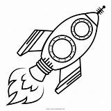 Cohete Espacial Razzo Roket Mewarnai Spacecraft Spaziale Buku Pesawat Angkasa Kartun sketch template