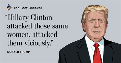 fact check trump s claim that hillary clinton ‘attacked bill clinton