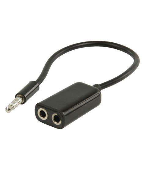 buy ezzeshopping audio splitter cable  earphone combo    price  india snapdeal
