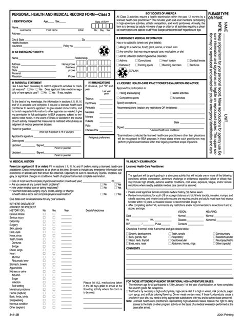 Airman Class 3 Medical Form Pdf Fill Online Printable