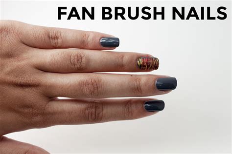 fan brush nails thesassylife