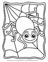 Coloring Spider Halloween Pages Sheets Easy Fun Kids Printable Easypeasyandfun sketch template