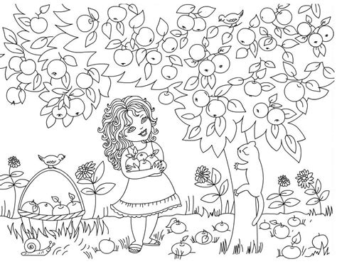 coloring pages  fruits   basket coloring home