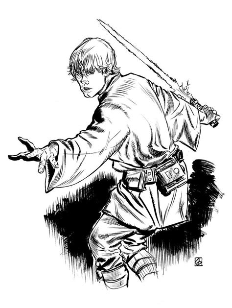 luke skywalker coloring pages    print   luke