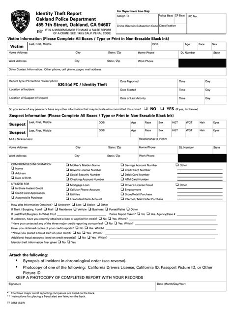 Police Report Example Theft Fill Out And Sign Printable