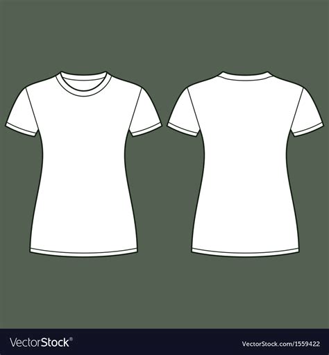 white  shirt design template royalty  vector image